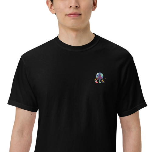 First Home Unisex garment-dyed heavyweight t-shirt