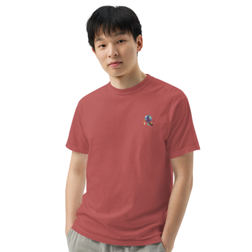 First Home Unisex garment-dyed heavyweight t-shirt