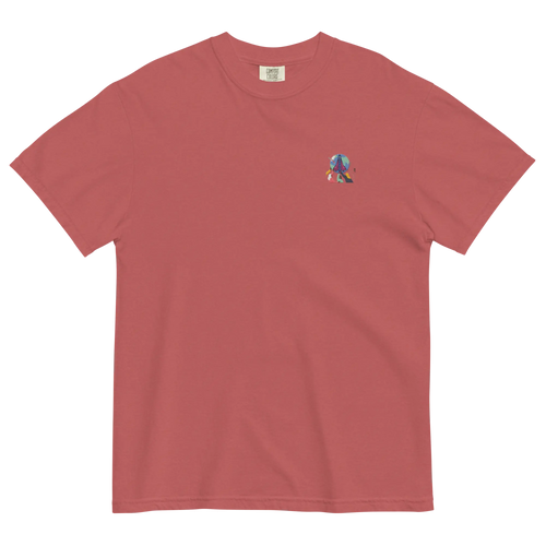 First Home Unisex garment-dyed heavyweight t-shirt