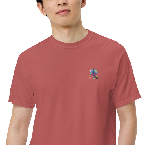 First Home Unisex garment-dyed heavyweight t-shirt