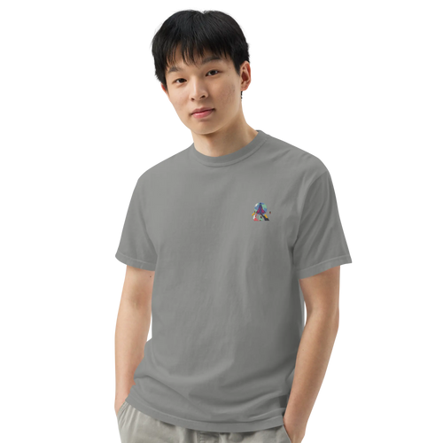 First Home Unisex garment-dyed heavyweight t-shirt