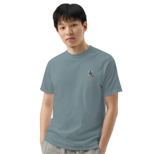 First Home Unisex garment-dyed heavyweight t-shirt