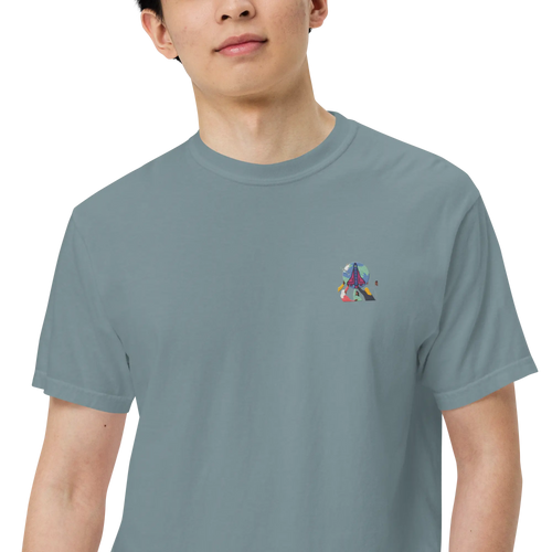 First Home Unisex garment-dyed heavyweight t-shirt