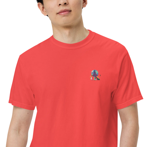 First Home Unisex garment-dyed heavyweight t-shirt