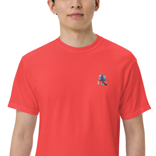 First Home Unisex garment-dyed heavyweight t-shirt