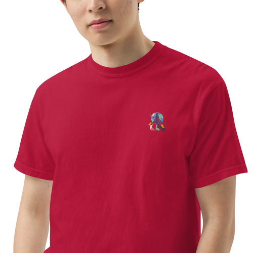 First Home Unisex garment-dyed heavyweight t-shirt