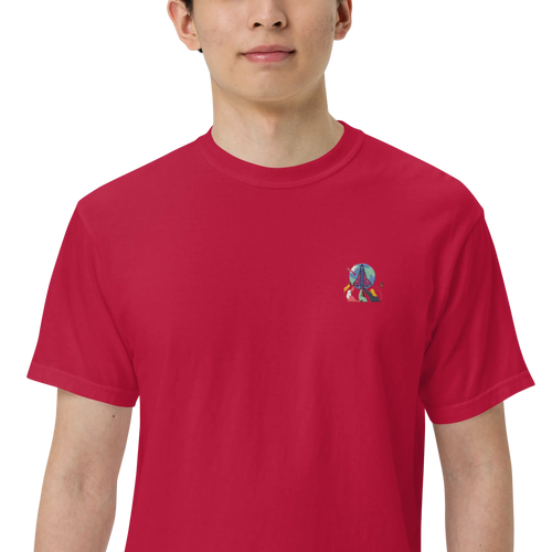 First Home Unisex garment-dyed heavyweight t-shirt