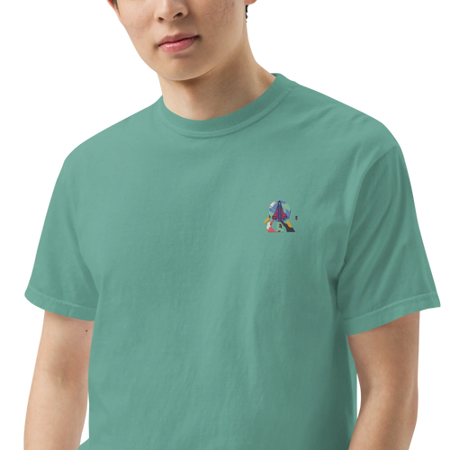 First Home Unisex garment-dyed heavyweight t-shirt