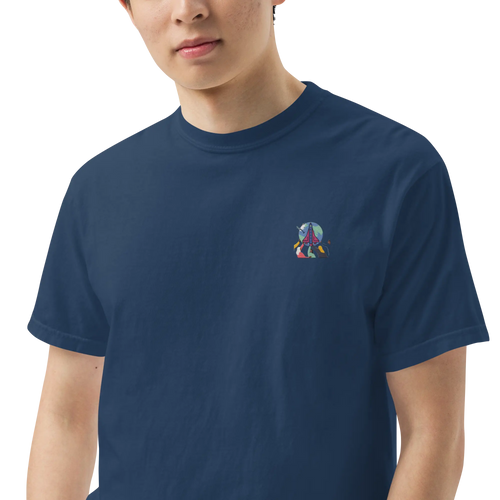 First Home Unisex garment-dyed heavyweight t-shirt