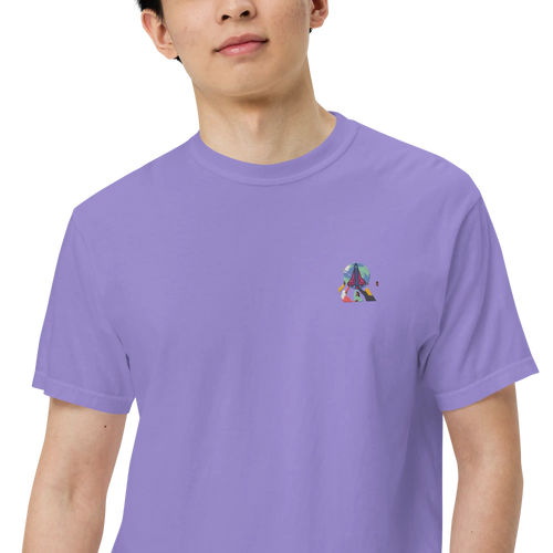 First Home Unisex garment-dyed heavyweight t-shirt