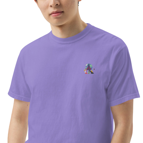 First Home Unisex garment-dyed heavyweight t-shirt