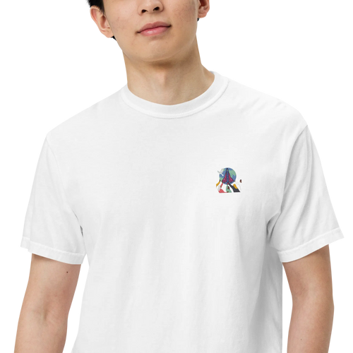 First Home Unisex garment-dyed heavyweight t-shirt