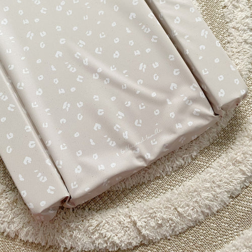 Standard Changing Mat - Sand Animal Print