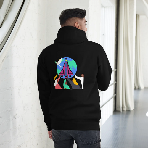 Full Black elte26 Hoodie