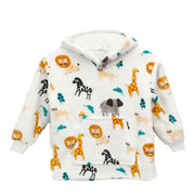 Daisy Dreamer Infant Hoodie Blanket 0-2 Years Unisex Safari Sloth Ultra Soft Super Soft Cotton Rich Essential