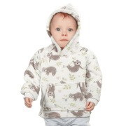 Daisy Dreamer Infant Hoodie Blanket 0-2 Years Unisex Safari Sloth Ultra Soft Super Soft Cotton Rich Essential