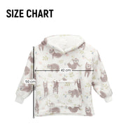 Daisy Dreamer Infant Hoodie Blanket 0-2 Years Unisex Safari Sloth Ultra Soft Super Soft Cotton Rich Essential