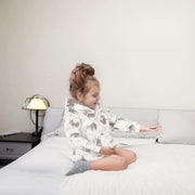 Daisy Dreamer Infant Hoodie Blanket 0-2 Years Unisex Safari Sloth Ultra Soft Super Soft Cotton Rich Essential