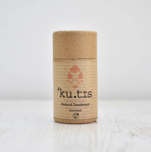 Unscented Natural Roll On Eco Friendly Deodorant, Plastic Free Anti Perspirant