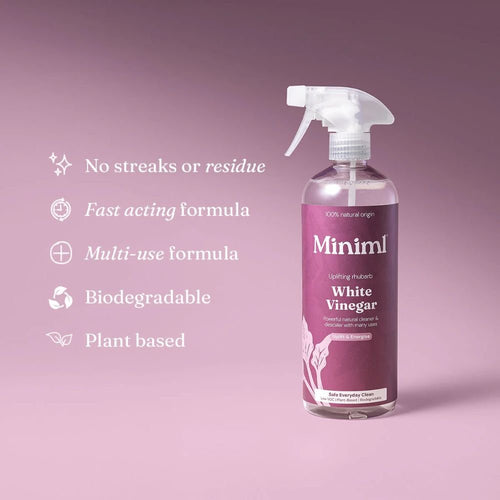 Uplifting Rhubarb White Vinegar – 750ml Multi-Purpose Eco Cleaner