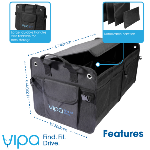 Large Universal Boot Organizer
