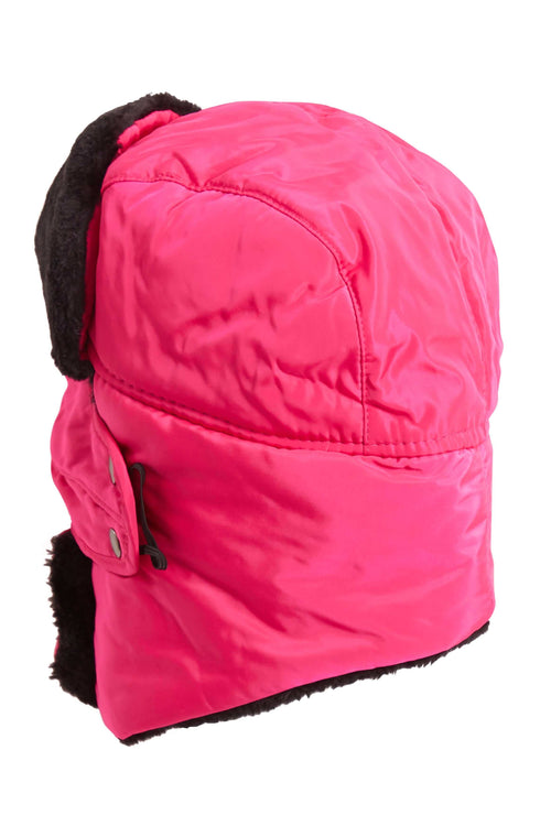 Heatwave Thermalwear 3 In 1 Trapper Hat With Removable Face Cover Fur Lined Showerproof