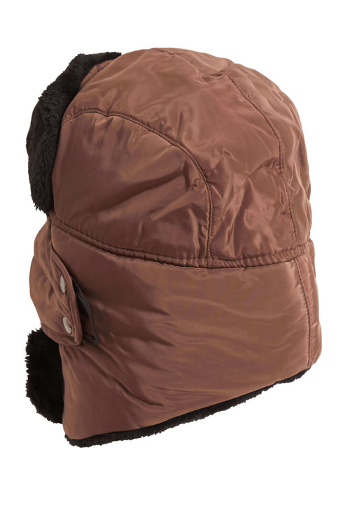 Heatwave Thermalwear 3 In 1 Trapper Hat With Removable Face Cover Fur Lined Showerproof