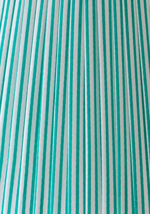 Victoria Pleated Lampshade - Mint