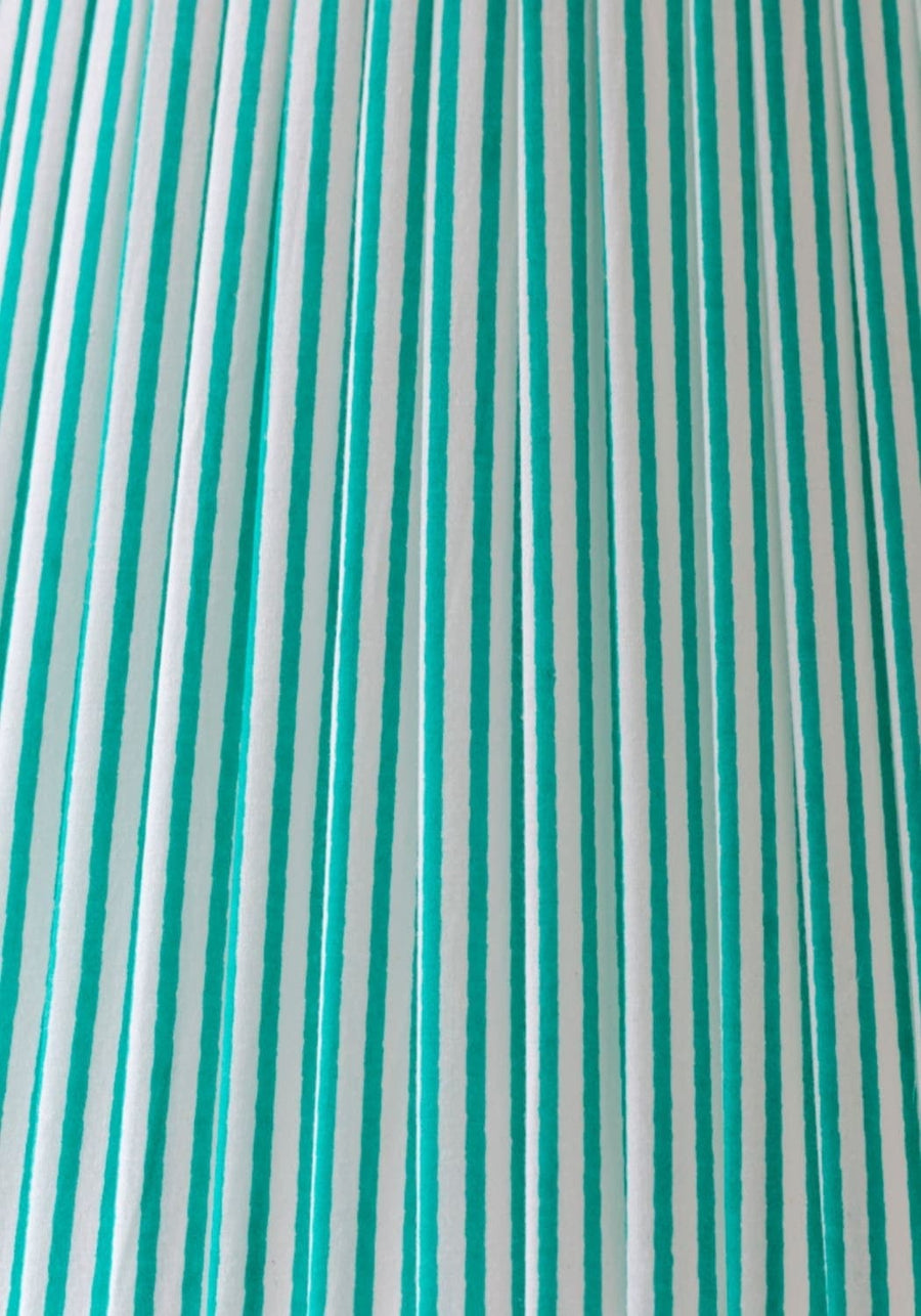 Victoria Pleated Lampshade - Mint