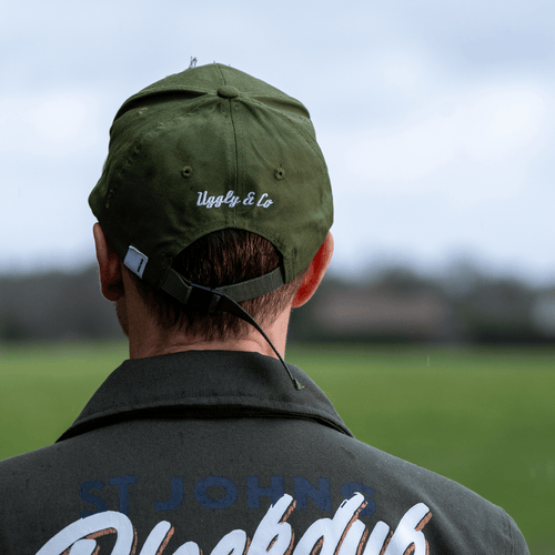 Union Jack Green Diamond Vintage Cap