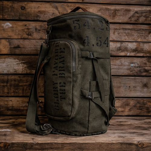 Green 'Aviation' Duffle Bag
