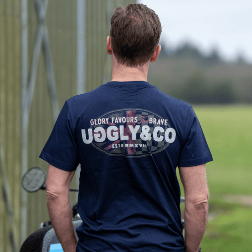 Navy Union Jack Tee