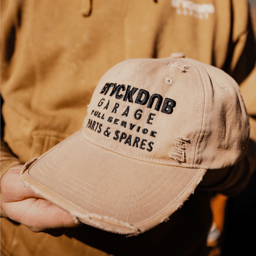 Beige Parts & Spares Vintage Cap