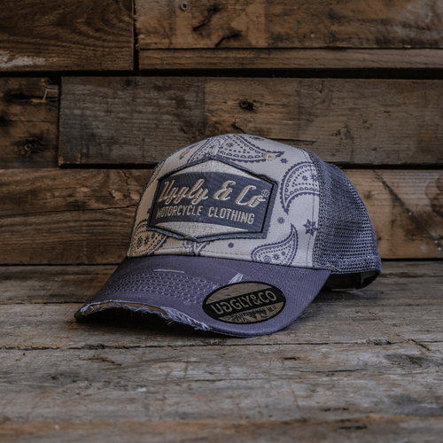 Bandana Diamond Trucker Hat