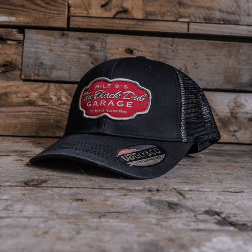 Black Dub Garage Trucker Hat