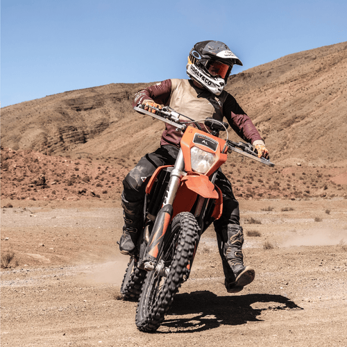 No.1 Brown Vintage Motocross Jersey