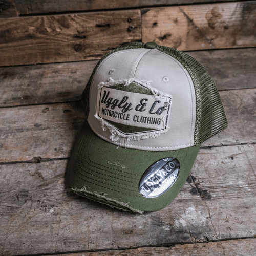 Green Diamond Trucker Hat