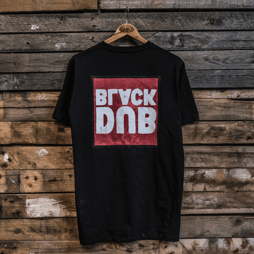 Black Square Tee