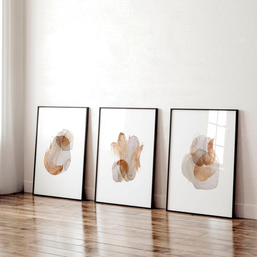 Office wall picture | set of 3 framed wall art