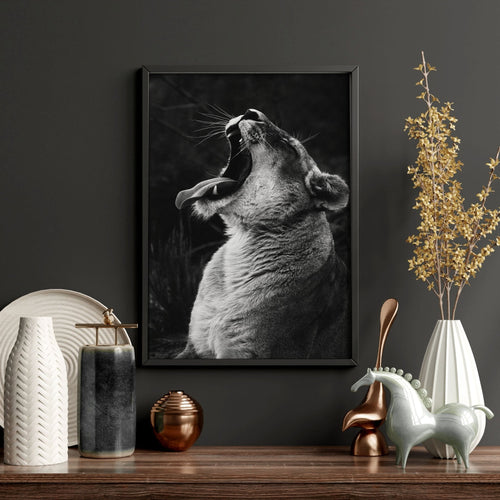 Wall Art For Living Room Canvas | Set of 3 African Wildlife Wall art Prints
