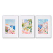 Wall Art In Three Pieces | Set of 3 Beach Decor Wall art Prints