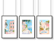 Wall Art Large | Set of 3 Beach Decor Wall art Prints