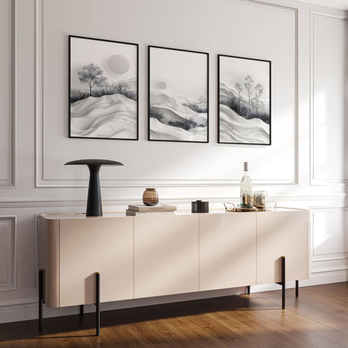 Wall Art Prints For Living Room | Set of 3 wall art prints