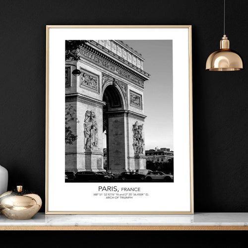Wall art of Paris | set of 3 framed wall art prints