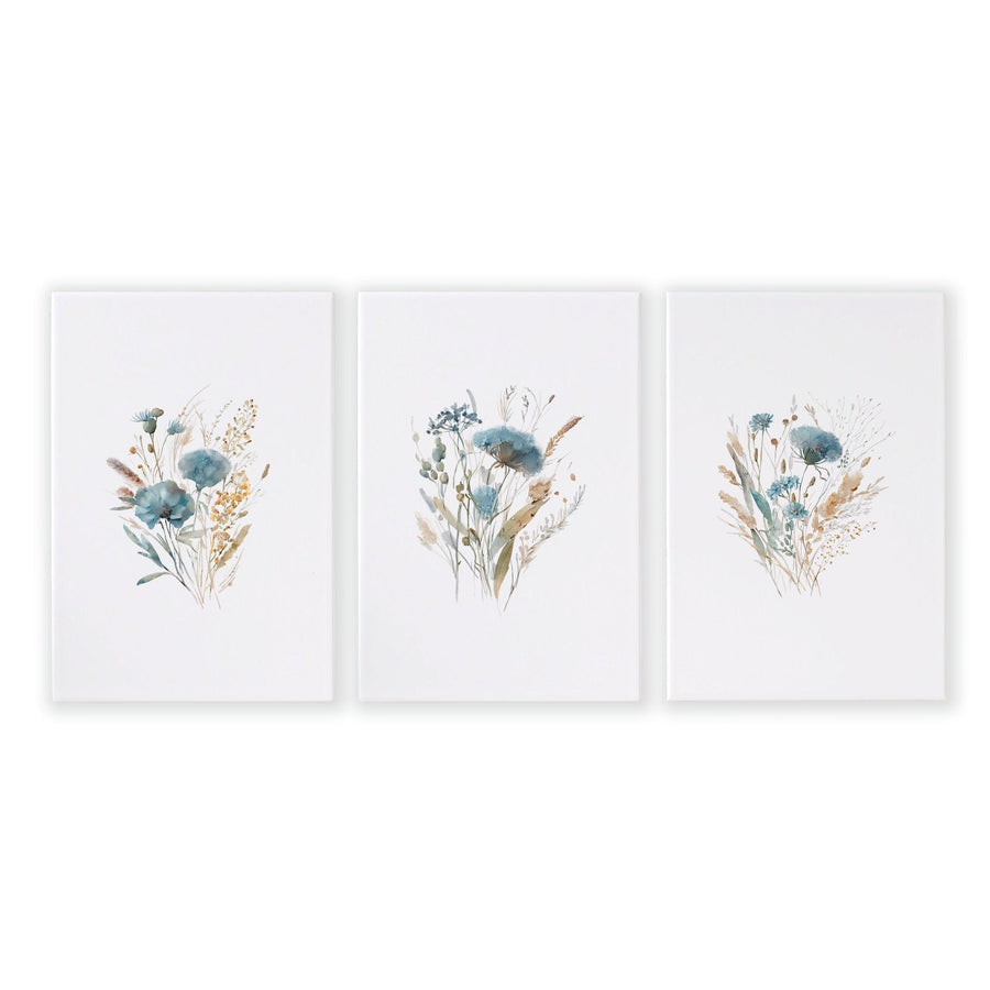Wall Art Sets | Set of 3 Botanical Wall art Prints