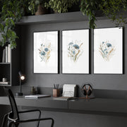 Wall Art Sets | Set of 3 Botanical Wall art Prints