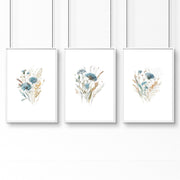 Wall Art Sets | Set of 3 Botanical Wall art Prints