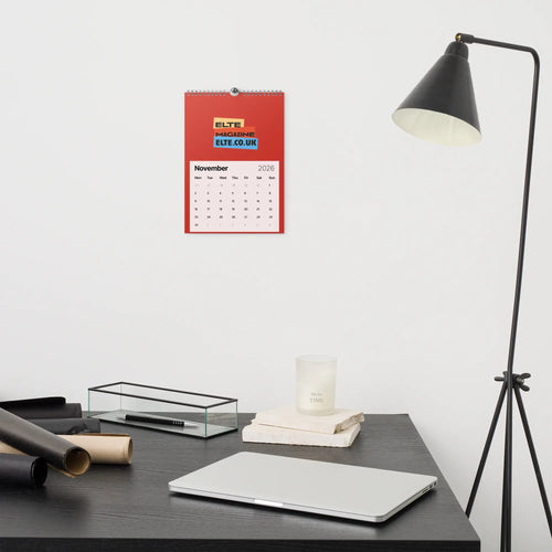 Global Founders Wall calendar (2026)