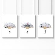 Wall Decor Ideas Office | Set of 3 wall art prints