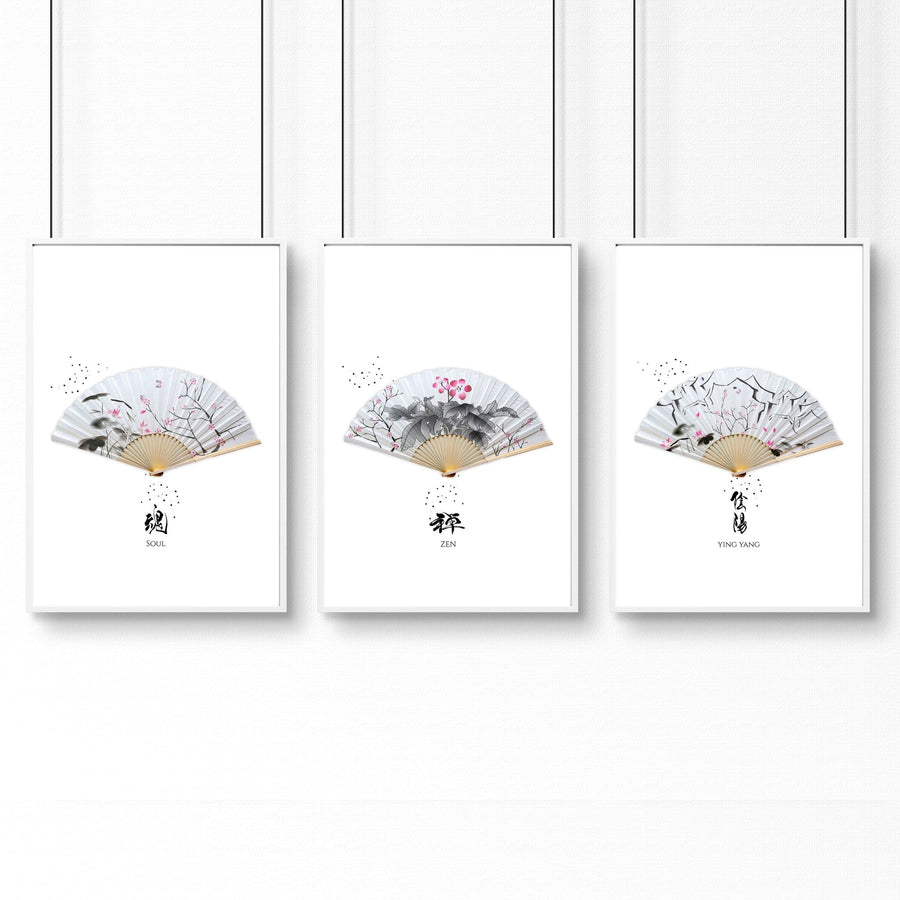 Wall Decor Ideas Office | Set of 3 wall art prints